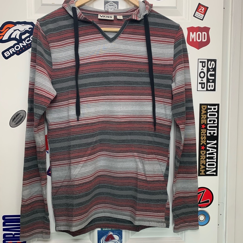 Vans striped light hoodie